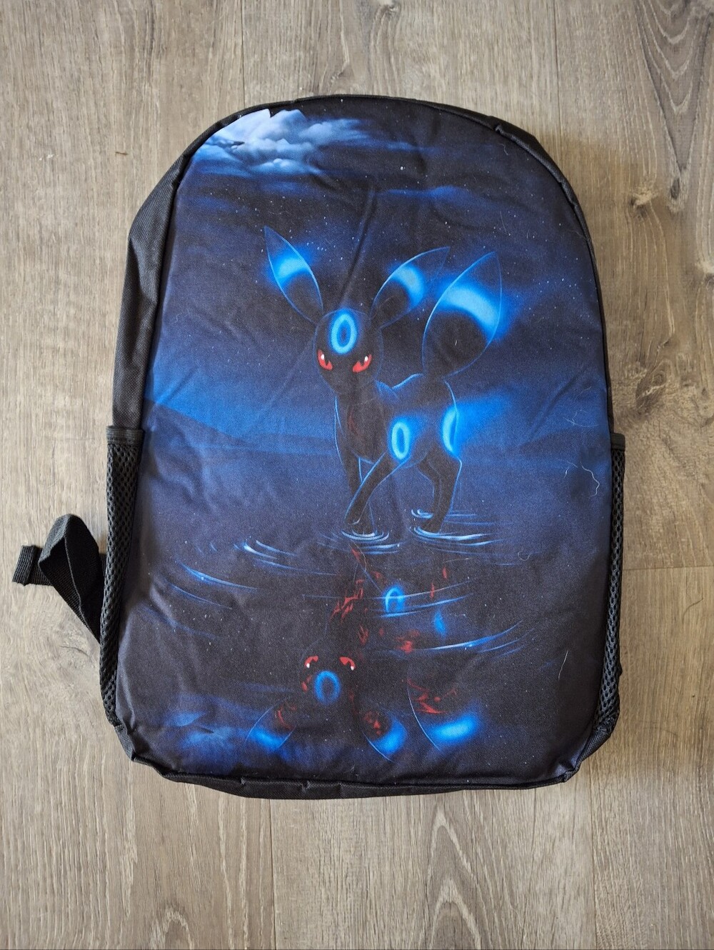 Pokemon Umbreon backpack with shiny blue Umbreon graphic #pokemon #gaming